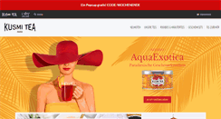Desktop Screenshot of de.kusmitea.com